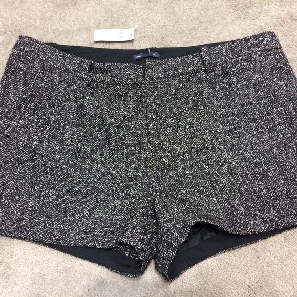 GAP Pants - Gap Shimmer Tweed Shorts